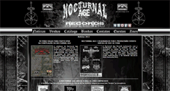 Desktop Screenshot of nocturnalage.com.br